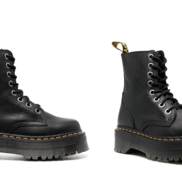 DR. MARTENS JADON III PISA LEATHER PLATFORM BOOTS MSRP$250 RARE FIND - Picture 10 of 14